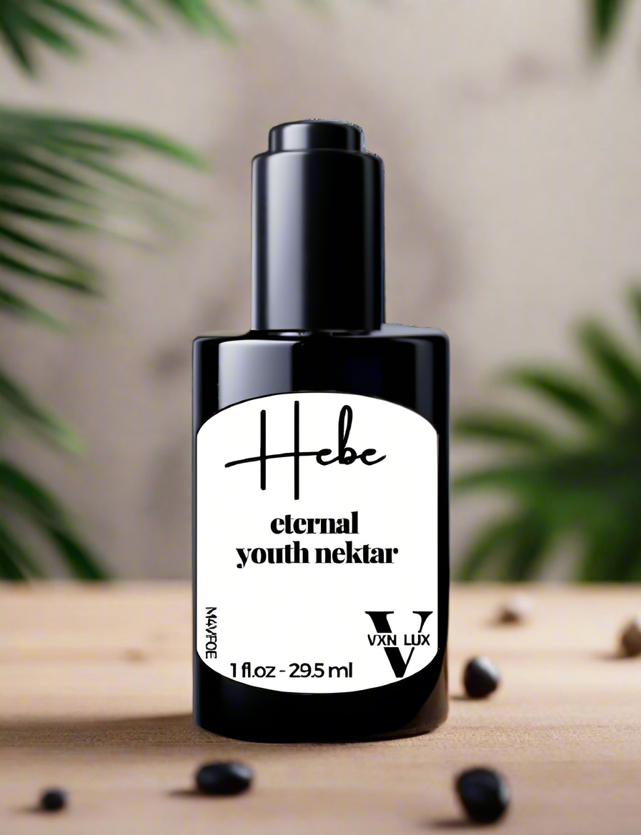 VXN LUX Hebe – Eternal Youth Nektar – Luxurious Anti-Aging Oil with Rosehip, Sacha Inchi, and Buriti Oil | 30ml | Vegan & Cruelty-Free"